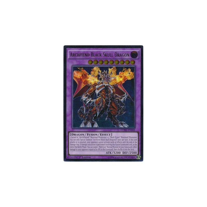 Archfiend Black Skull Dragon - CORE-EN048 - Ultra Rare - Duelshop