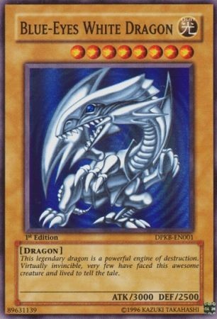 Blue-Eyes White Dragon - DPKB-EN001 - Super Rare