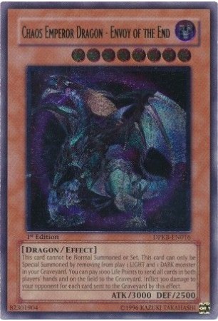 Chaos Emperor Dragon - Envoy of the End - DPKB-EN016 - Ultimate Rare