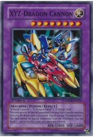 XYZ-Dragon Cannon - DPKB-EN025 - Super Rare