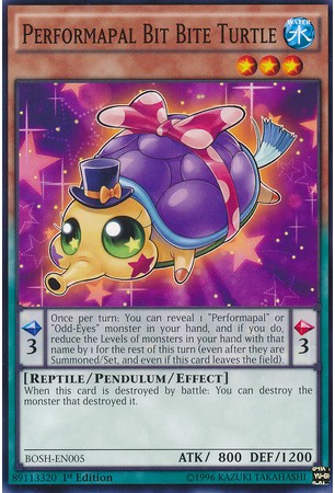 Performapal Bit Bite Turtle - BOSH-EN005 - Common