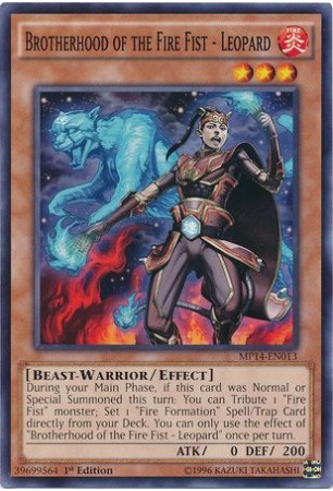 Brotherhood of the Fire Fist - Leopard - MP14-EN013 - Common