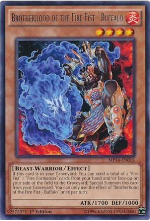 Brotherhood of the Fire Fist - Buffalo - MP14-EN015 - Rare