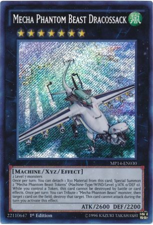 Mecha Phantom Beast Dracossack - MP14-EN030 - Secret Rare