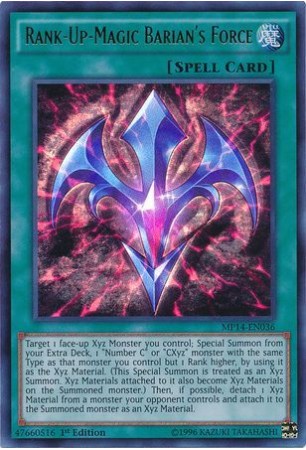 Rank-Up-Magic Barian's Force - MP14-EN036 - Ultra Rare