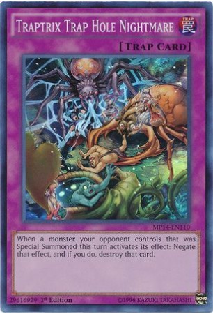 Traptrix Trap Hole Nightmare - MP14-EN110 - Super Rare