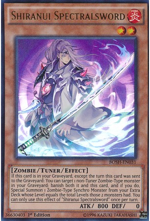 Shiranui Spectralsword - BOSH-EN031 - Ultra Rare