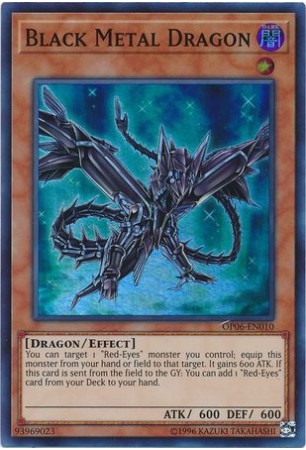 Black Metal Dragon - OP06-EN010 - Super Rare