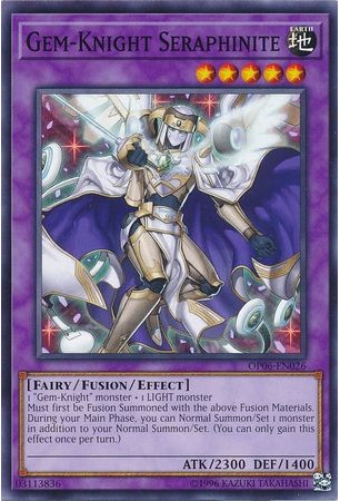 Gem-Knight Seraphinite - OP06-EN026 - Common