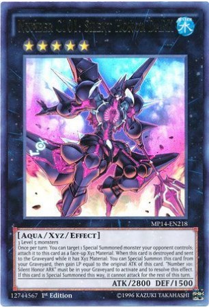 Number C101: Silent Honor DARK - MP14-EN218 - Ultra Rare