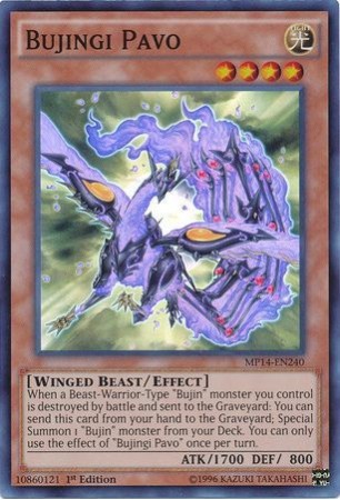 Bujingi Pavo - MP14-EN240 - Super Rare