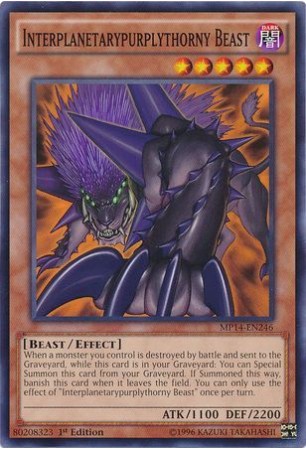 Interplanetarypurplythorny Beast - MP14-EN246 - Common