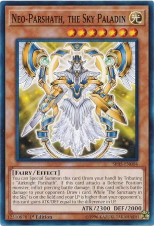 Neo-Parshath, the Sky Paladin - SR05-EN004 - Common