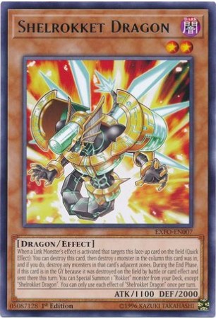 Shelrokket Dragon - EXFO-EN007 - Rare