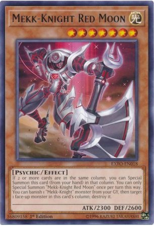 Mekk-Knight Red Moon - EXFO-EN018 - Rare