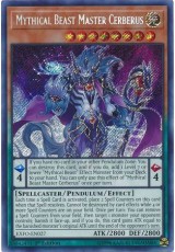 Mythical Beast Master Cerberus - EXFO-EN027 - Secret Rare