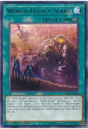 World Legacy Scars - EXFO-EN056 - Rare