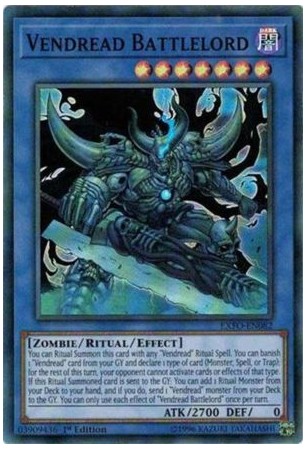 Vendread Battlelord - EXFO-EN082 - Super Rare