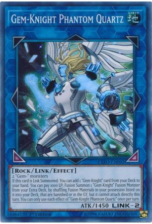 Gem-Knight Phantom Quartz - EXFO-EN092 - Super Rare