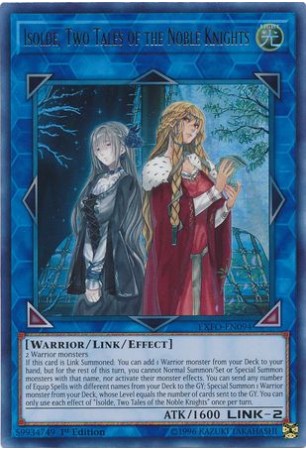 Isolde, Two Tales of the Noble Knights - EXFO-EN094 - Ultra Rare