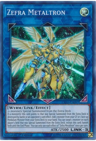 Zefra Metaltron - EXFO-EN097 - Super Rare