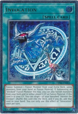 Invocation - OP06-EN003 - Ultimate Rare