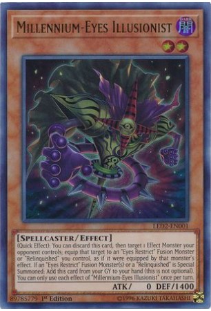 Millennium-Eyes Illusionist - LED2-EN001 - Ultra Rare