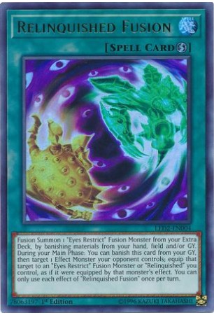 Relinquished Fusion - LED2-EN004 - Ultra Rare