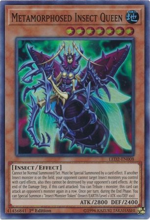 Metamorphosed Insect Queen - LED2-EN008 - Super Rare