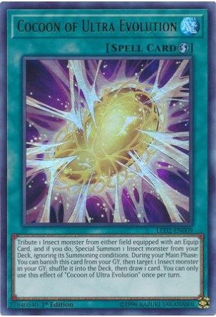 Cocoon of Ultra Evolution - LED2-EN009 - Ultra Rare