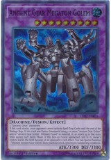 Ancient Gear Megaton Golem - LED2-EN031 - Super Rare