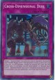 Cross-Dimensional Duel - LED2-EN033 - Super Rare