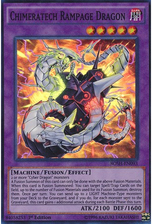 Chimeratech Rampage Dragon - BOSH-EN093 - Super Rare