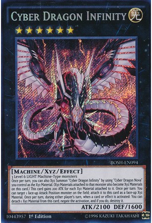 Cyber Dragon Infinity - BOSH-EN094 - Secret Rare