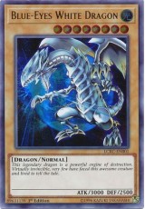 Blue-Eyes White Dragon - LCKC-EN001 (Earth Background) - Ultra Rare