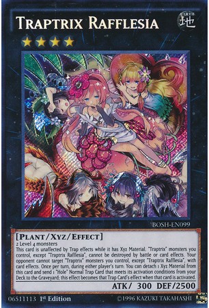 Traptrix Rafflesia - BOSH-EN099 - Secret Rare