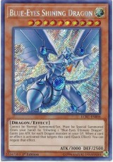 Blue-Eyes Shining Dragon - LCKC-EN008 - Secret Rare