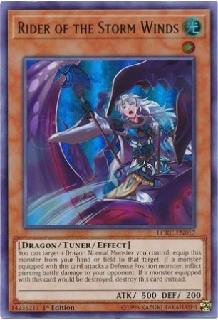 Rider of the Storm Winds - LCKC-EN017 - Ultra Rare