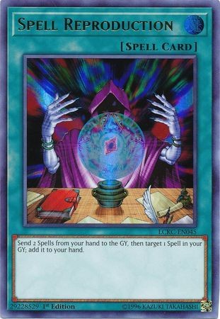 Spell Reproduction - LCKC-EN045 - Ultra Rare - Duelshop