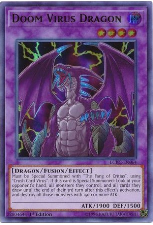 Doom Virus Dragon - LCKC-EN064 - Ultra Rare