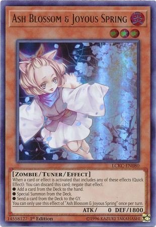 Ash Blossom & Joyous Spring - LCKC-EN080 - Ultra Rare - Duelshop