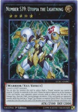 Number S39: Utopia the Lightning - LCKC-EN087 - Secret Rare