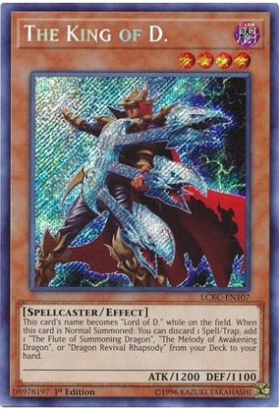 The King of D. - LCKC-EN107 - Secret Rare