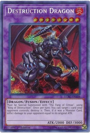 Destruction Dragon - LCKC-EN108 - Secret Rare