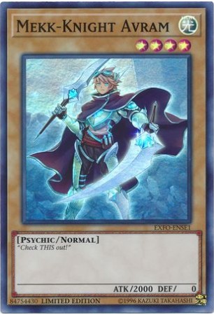 Mekk-Knight Avram - EXFO-ENSE1 - Super Rare