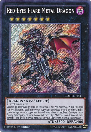 Red-Eyes Flare Metal Dragon - CORE-EN054 - Secret Rare - Duelshop