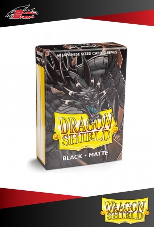 Deck Protector Dragon Shield Mini Matte (60 sleeves) - Black