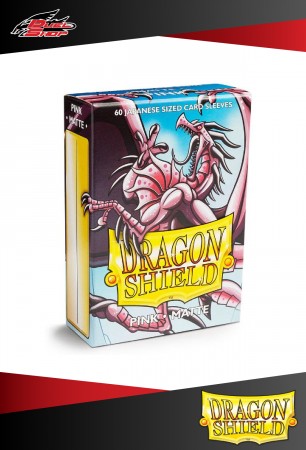 Deck Protector Dragon Shield Mini Matte (60 sleeves) - Pink