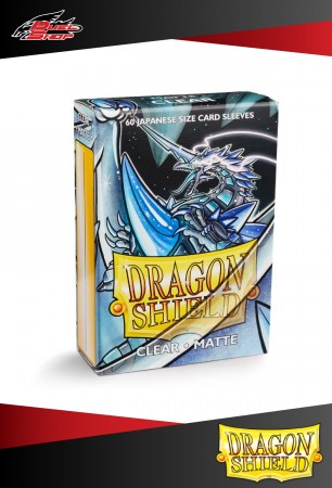 Deck Protector Dragon Shield Mini Matte (60 sleeves) - Clear