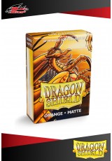 Deck Protector Dragon Shield Mini Matte (60 sleeves) - Orange